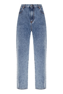 Вареные джинсы с вышивкой Msgm