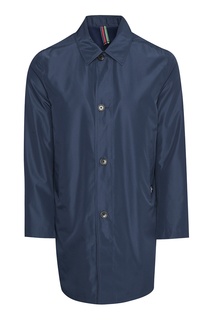 Синий плащ с пуговицами Paul Smith