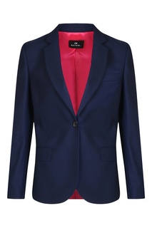 Синий жакет из шерсти Paul Smith