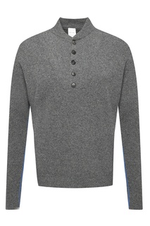 Серый свитер с отделкой Paul Smith