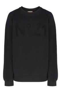 Базовый свитшот черного цвета No21