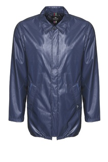 Синий плащ с карманами Paul Smith