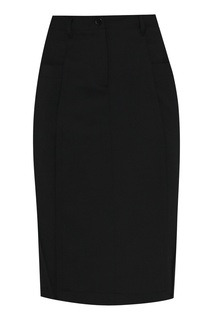 Юбка-миди из смешанной шерсти Alberta Ferretti