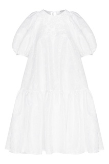 Белое платье оверсайз Alexa Cecilie Bahnsen