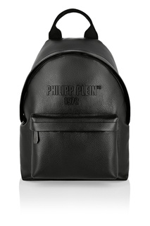Черный кожаный рюкзак PP1978 Philipp Plein