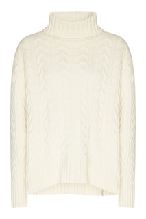 Молочно-белый свитер с косами Yana Dress