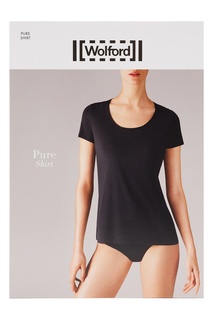Футболка пудрового оттенка Wolford