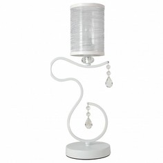 Настольная лампа декоративная ELISA WHITE LG1 Crystal lux