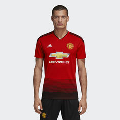 Домашняя игровая футболка Манчестер Юнайтед adidas Performance