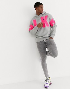 Худи серого цвета Nike