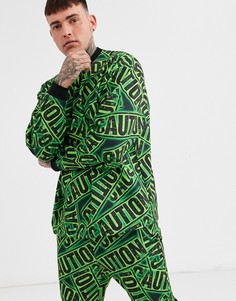 Свитшот с принтом в стиле Хэллоуина ASOS DESIGN