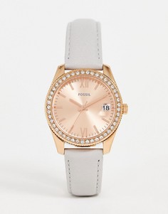 Женские часы с кожаным ремешком Fossil - scarlette ES4556