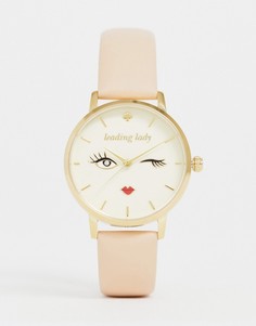 Розовые женские часы Kate Spade