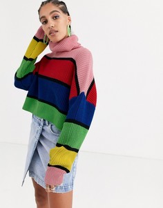 Lazy oaf prawn roll neck sweater top