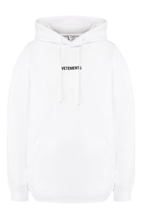 Хлопковое худи Vetements