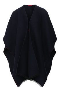 Пончо из смеси шерсти и шелка Valentino