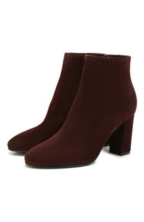 Замшевые ботильоны Le Silla