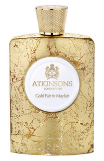 Парфюмерная вода Gold Fair in Mayfair Limited Edition Atkinsons