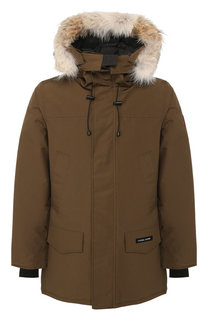 Пуховая парка Langford с меховой отделкой Canada Goose