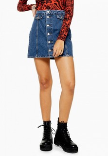 Юбка джинсовая Topshop 