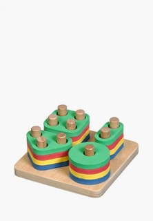 Набор игровой Игрушки из дерева Логический квадрат
