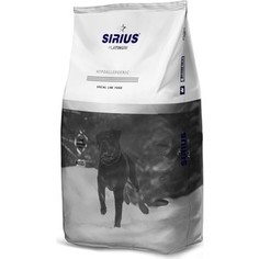 Сухой корм SIRIUS Platinum Hypoallergenic индейка с овощами для взрослых собак 3кг