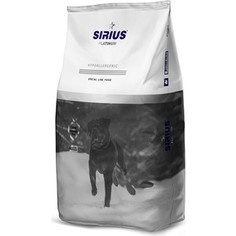 Сухой корм SIRIUS Platinum Hypoallergenic индейка с овощами для взрослых собак 12кг