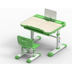 Комплект парта + стул трансформеры FunDesk Bellissima green