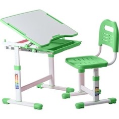 Комплект парта + стул трансформеры FunDesk Sole green