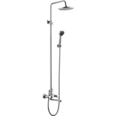 Душевая система Elghansa New Wave Delta 200 мм, с поворотным изливом, хром (2307593-2A)