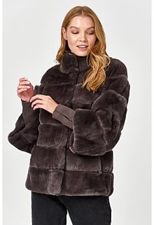 Шуба из меха кролика Virtuale Fur Collection