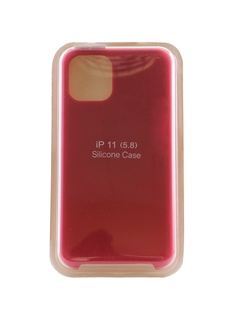 Аксессуар Чехол Innovation для APPLE iPhone 11 Pro Silicone Case Crimson 16434