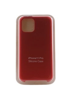 Аксессуар Чехол Innovation для APPLE iPhone 11 Pro Silicone Case Red 16436