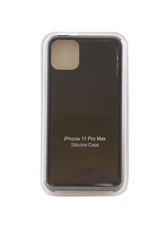 Аксессуар Чехол Innovation для APPLE iPhone 11 Pro Max Silicone Case Black 16474