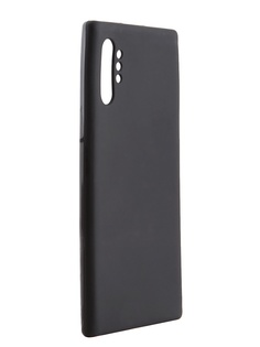 Аксессуар Чехол Svekla для Samsung Galaxy Note 10 Plus Silicone Black SV-SGN10PL-MBL