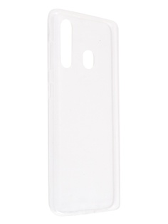 Аксессуар Чехол Svekla для Samsung Galaxy A60 A605F Silicone Transparent SV-SGA605FD-WH