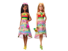 Кукла Mattel Barbie x Crayola Фруктовый сюрприз GBK17