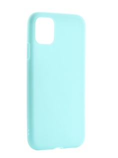 Аксессуар Чехол Zibelino для APPLE iPhone 11 2019 Soft Matte Turquoise ZSM-APL-11-TRQ