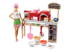 Кукла Mattel Barbie Пицца шеф FHR09