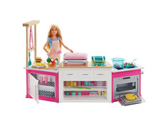 Кукла Mattel Barbie Супер кухня FRH73
