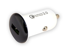 Зарядное устройство Belsis Quick Charge QC 3.0 USB 5.1A Silver-Black BS1309