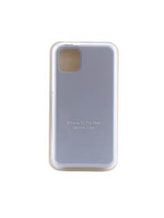 Чехол Krutoff для APPLE iPhone 11 Pro Max Silicone Case Light Blue 10915