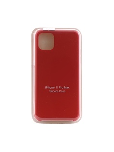 Чехол Krutoff для APPLE iPhone 11 Pro Max Silicone Case Red 10919