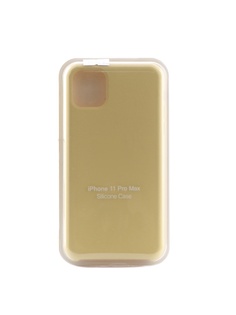 Чехол Krutoff для APPLE iPhone 11 Pro Max Silicone Case Yellow 10921