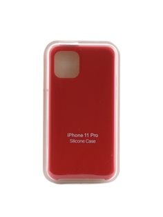 Чехол Krutoff для APPLE iPhone 11 Pro Silicone Case Red 10910