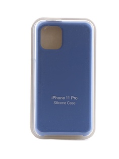 Чехол Krutoff для APPLE iPhone 11 Pro Silicone Case Royal Blue 10911