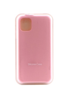 Аксессуар Чехол Krutoff для APPLE iPhone 11 Silicone Case Pink 10900