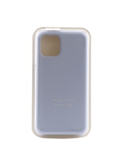 Аксессуар Чехол Krutoff для APPLE iPhone 11 Pro Silicone Case Light Blue 10906