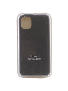 Аксессуар Чехол Krutoff для APPLE iPhone 11 Silicone Case Charcoal Gray 10896
