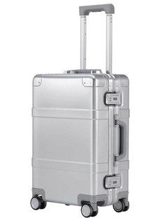 Чемодан Xiaomi Mi 90 Points Smart Metal Suitcase 20 55x37.5x21.5cm 31L Silver